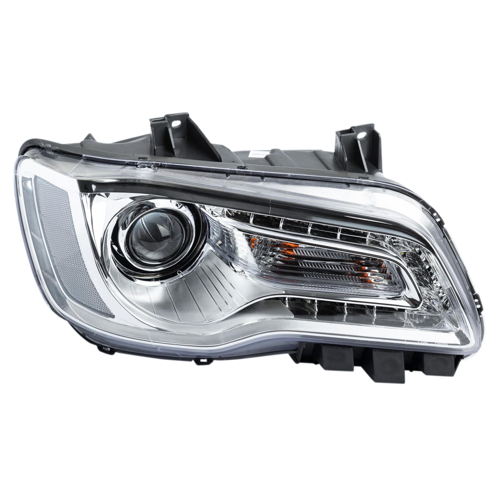 TRQ Passenger Side Headlight Assembly Halogen Compatible with 2015-2017 Chrysler 300 CH2503268