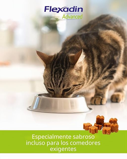 Foto 6 de 6 de Flexadin Advanced Chat - Bolsa de 30 croquetas masticables
