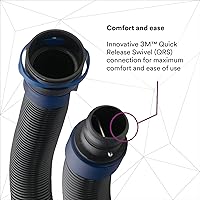 Vista 3 de 3M PAPR, Versaflo Length Adjusting Breathing Vinyl Tube BT-30, Powered Air Purifying Respirator, Quick Release Swivel Connection, 1/Case