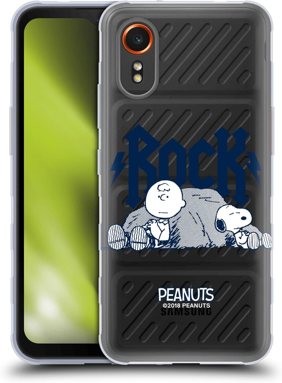 Head Case Designs Officially Licensed Peanuts Snoopy Woodstock Love Rock Tees Gel Case [Military Grade Protection] Compatible with Samsung Galaxy S25 Ultra and Compatible with MagSafe