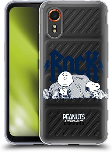 Vista 175 de Head Case Designs Officially Licensed Peanuts Woodstock Insignia Rock Tees Gel Case [Military Grade Protection] Compatible with Samsung Galaxy S22+