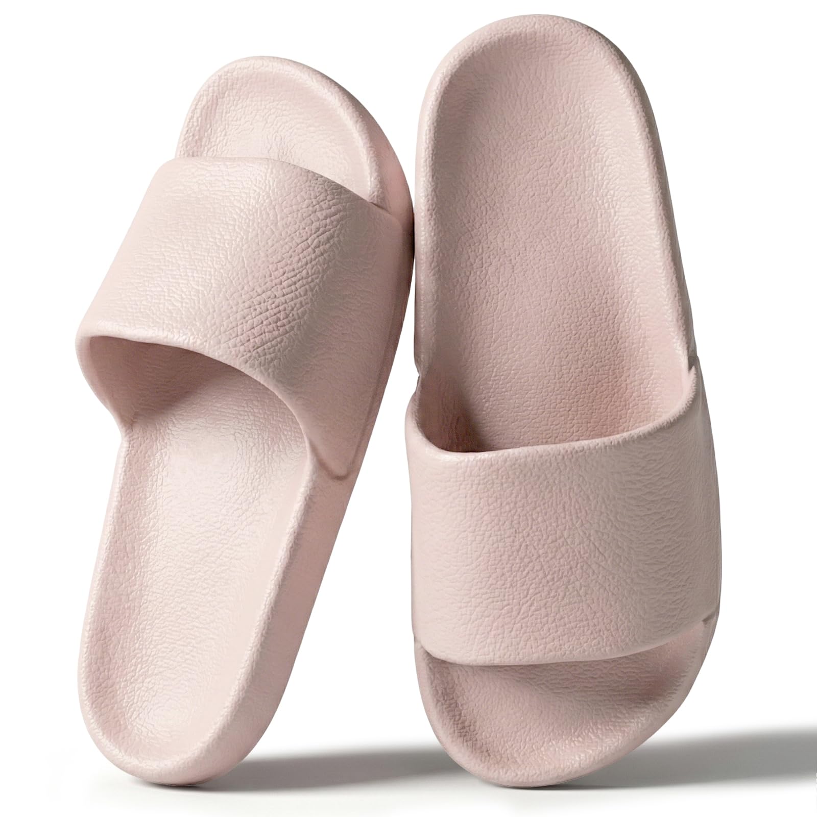 Kattmas Shower Shoes for Women & Men - Non-Slip House Slippers - Cloud Comfort Slides - Quick-Dry, Arch Support - Perfect for Bathroom, Beach, Pool,