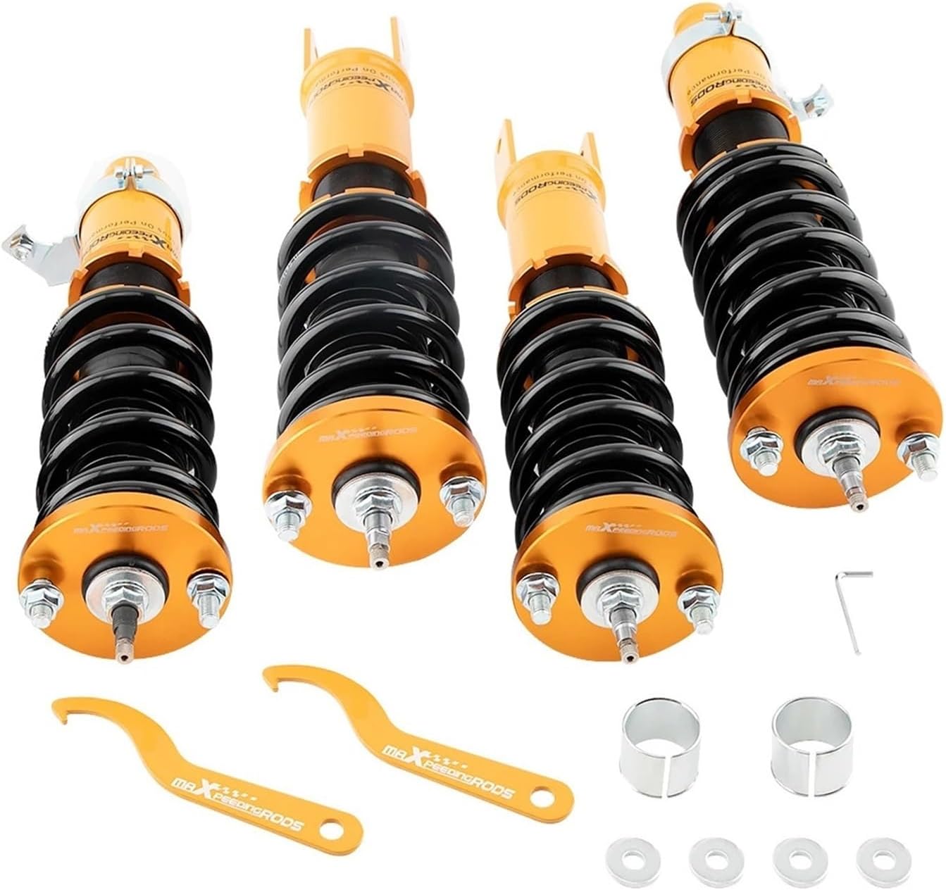 Coilovers 24 Click Damper Adjustable Struts Compatible With Civic 5TH Gen 1992–1995 EG5 EG6 EG7 Coilover Compatible With EK9 EK4 CIVIC EK