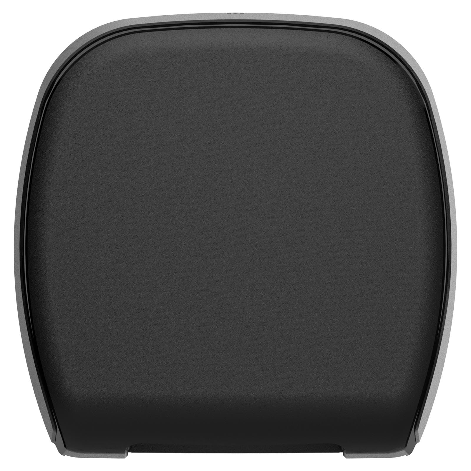 HypaFol Jumbo Toilettenpapierspender, schwarz matt – für Rollen bis Ø 24 cm, robust, modern, abschließbar, hygienisch, für Gewerbe & WC