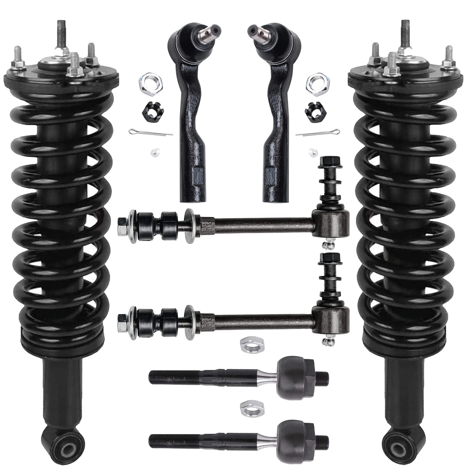 Detroit Axle - 8pc Front Suspension Kit for 03-06 Toyota Tundra