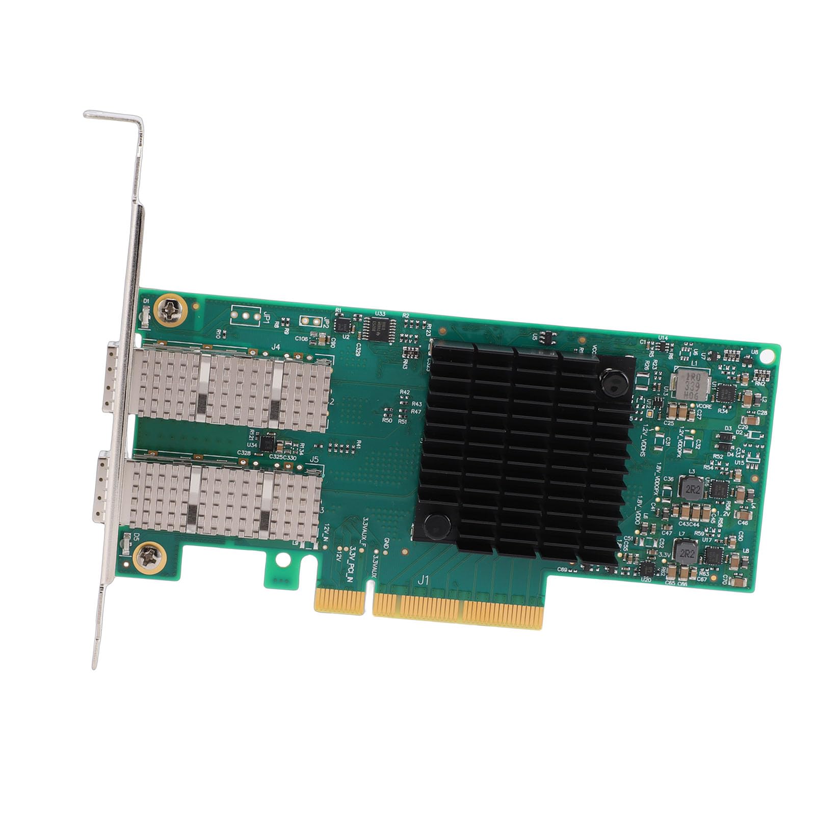 Sxhlseller Tarjeta de Red PCIe de Doble Puerto 25G, Adaptador Ethernet