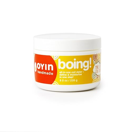 Oyin Handmade Boing! !Gel de bobina todo en uno, define e hidrata | 8 onzas