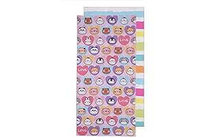 QQP Microfiber Kids Girls Beach Towels for Big Kids 10 to 12-Cute...