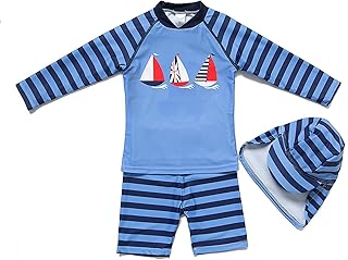 Soui Baby,Clothing,Baby Boys 0-24m,Swimwear Soui Baby Boy Sun Protection Clothing Two-Piece Clothing Set UV Protection 50+ Swimsuit