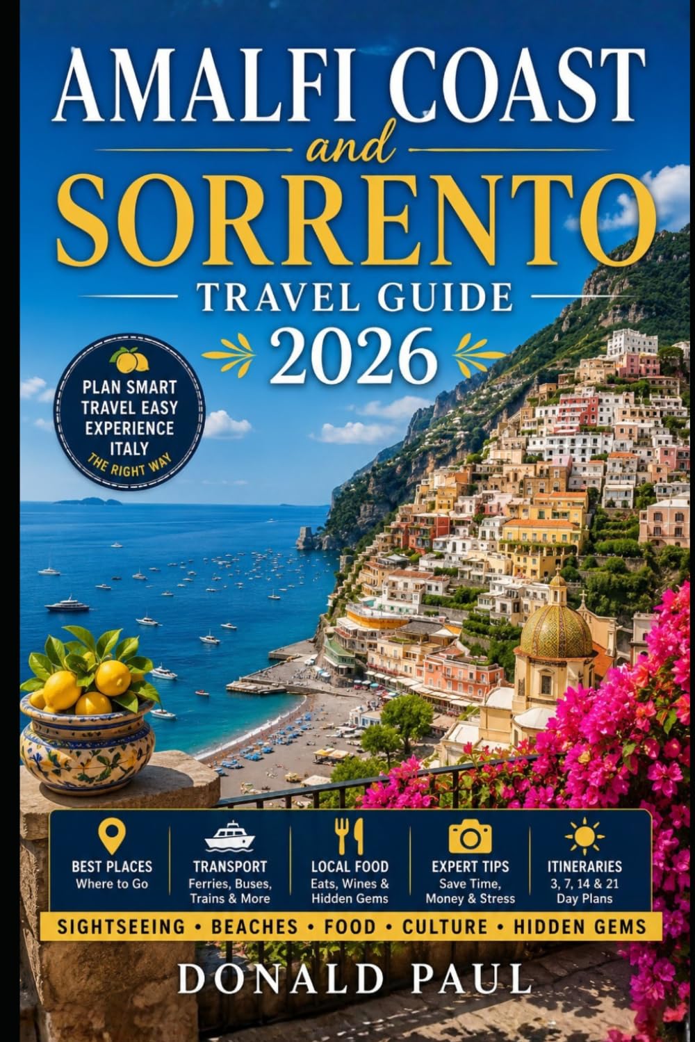 Amalfi Coast and Sorrento Travel Guide 2026: Explore Positano, Capri, Ravello, Pompeii, Coastal Drives, Beaches and Local Food