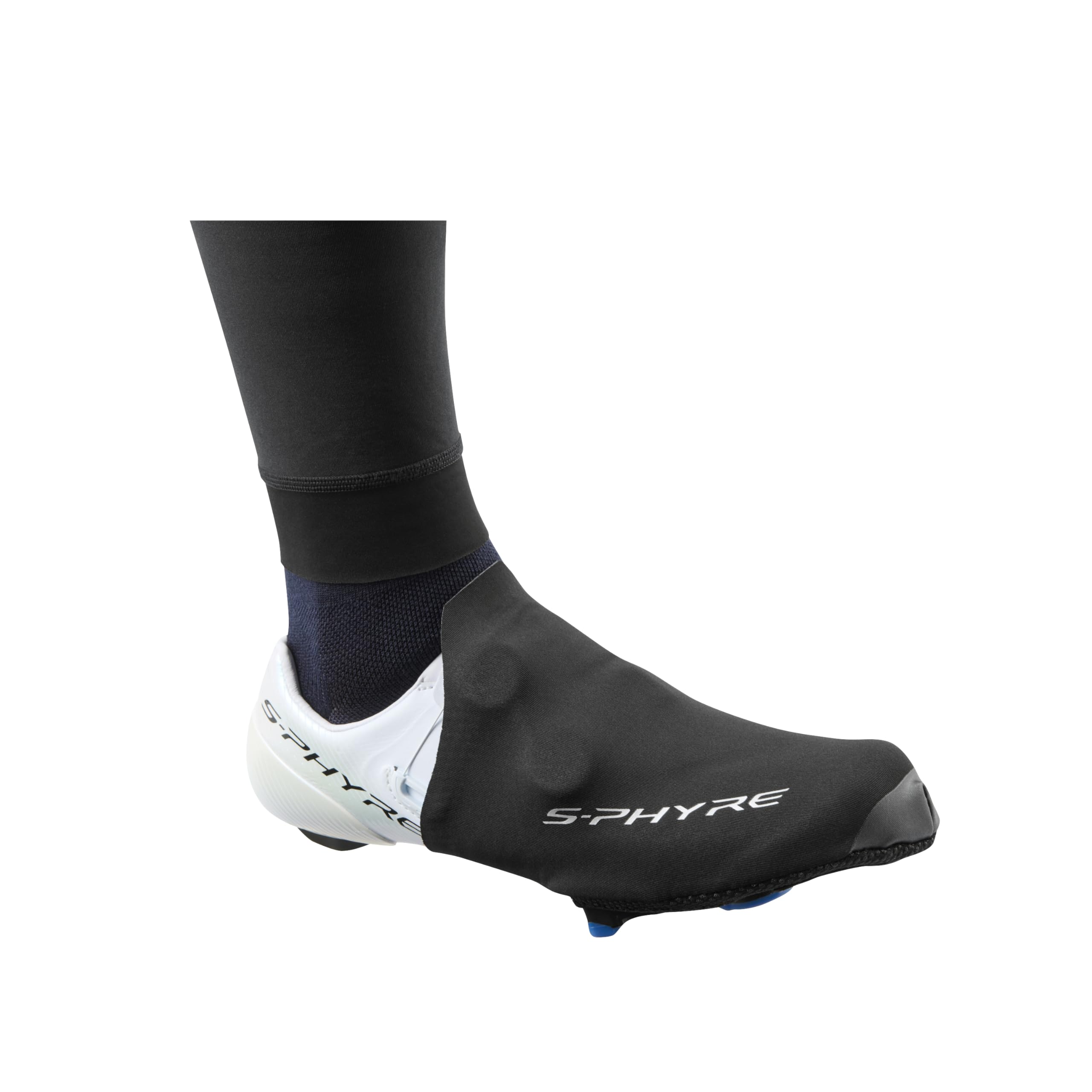 Couvre-chaussures SHIMANO S-Phyre Half Shoe Cover L pour cyclisme stable