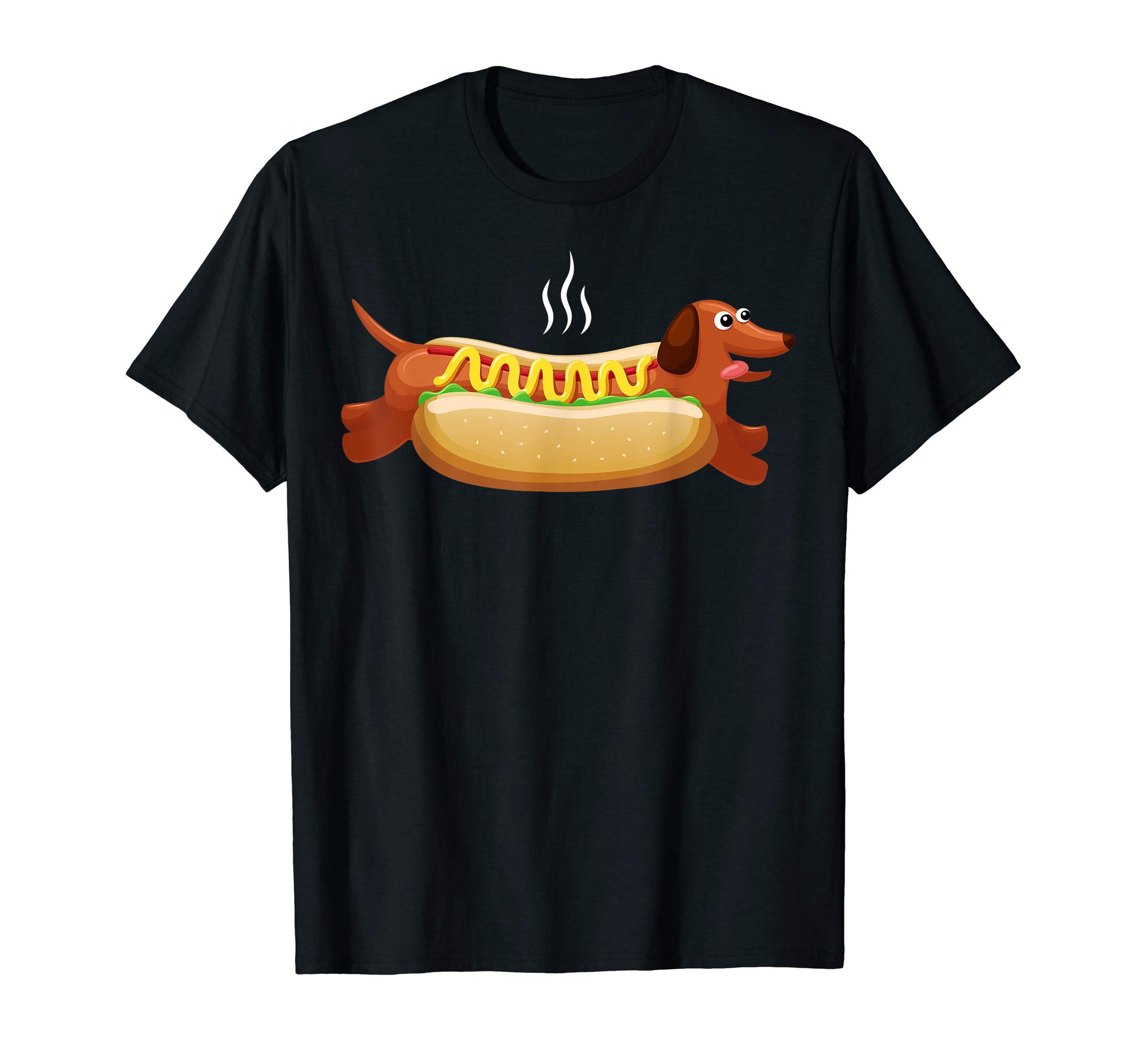 Hotdog Summer Tshirts and GiftsHOT DOG Gift Funny Wiener Sausage Hotdog T-ShirtOEKO-TEX STANDARD 100