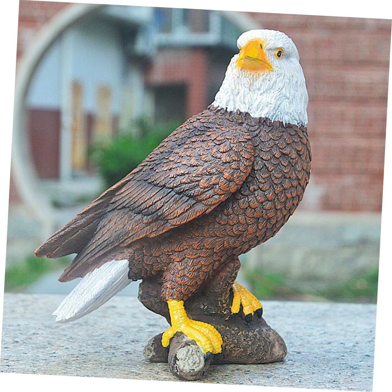 BESTonZON 3 Pièces Figurine Résine Décorative pour Sculpture Oiseau Accessoire de Décoration Intérieure Extérieure pour Jardin
