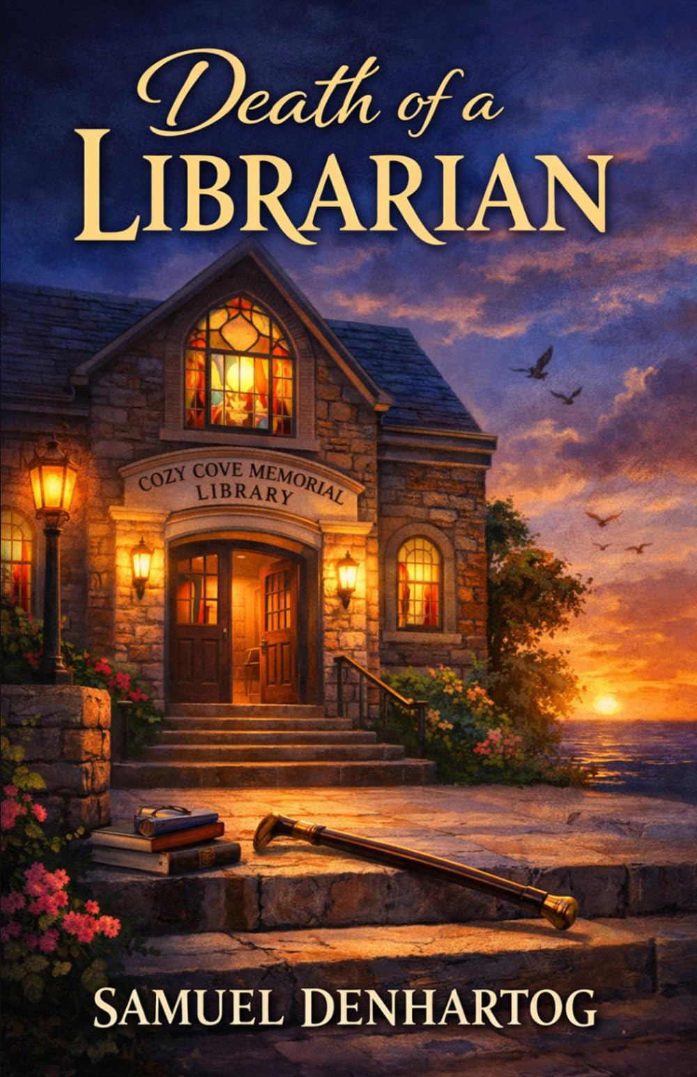 Death of a Librarian (Cozy Cove Mysteries)