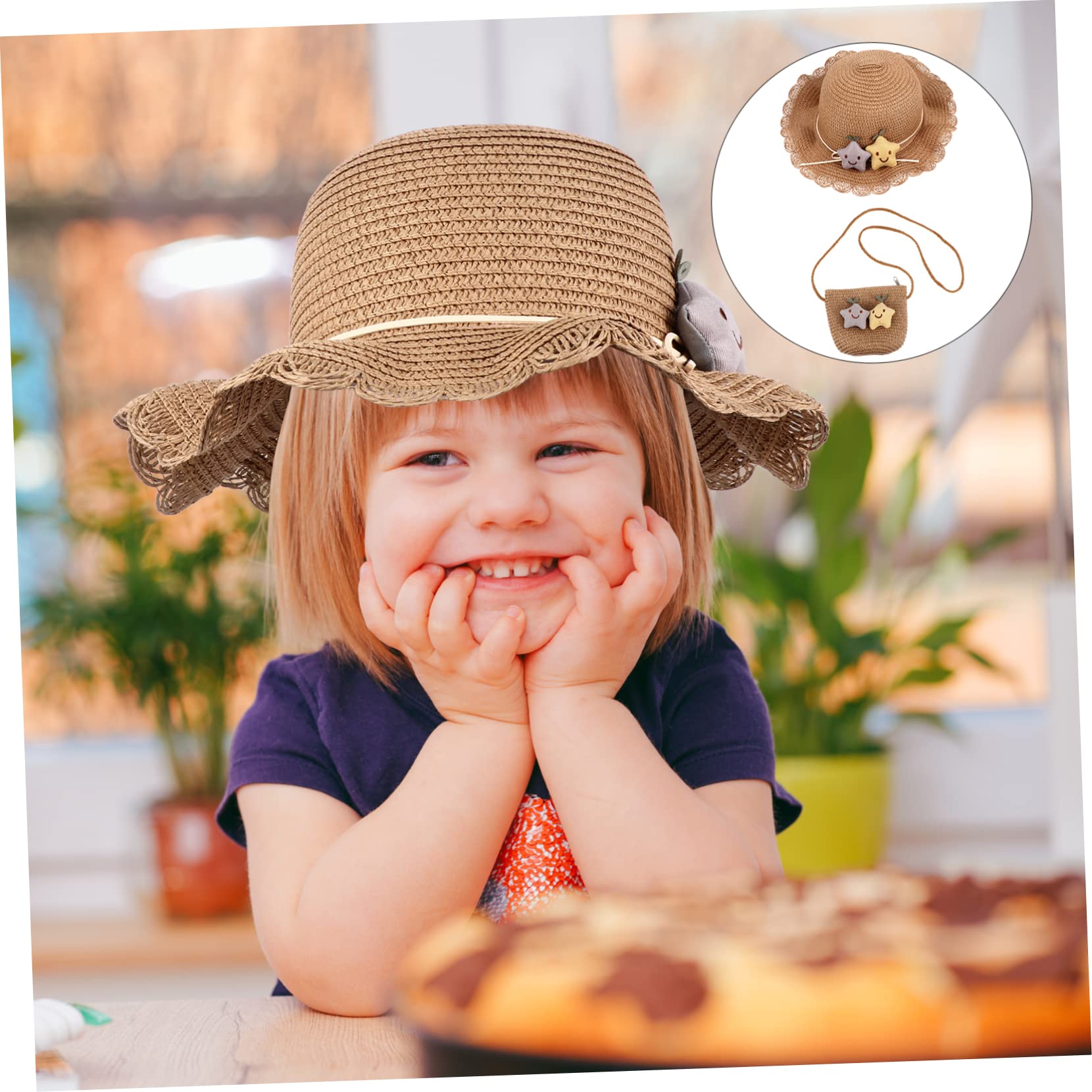 minkissy Sombrero para El Sol Gorras De Playa para Sombrero De Cubo Esponjoso para Bebés Sombrero De Protección Solar para Sombrero De Playa con Visera Gorra De Verano para