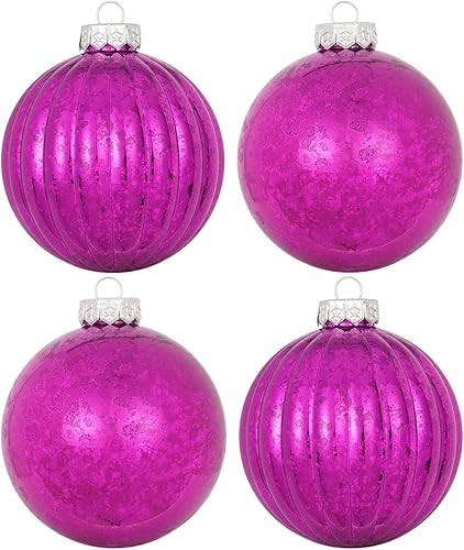 Miniatura 8 de Sunshine - Adornos de bola de Navidad brillantes, adornos gigantes para árbol de Navidad, decoraciones para vacaciones, juego de bolas de mercurio