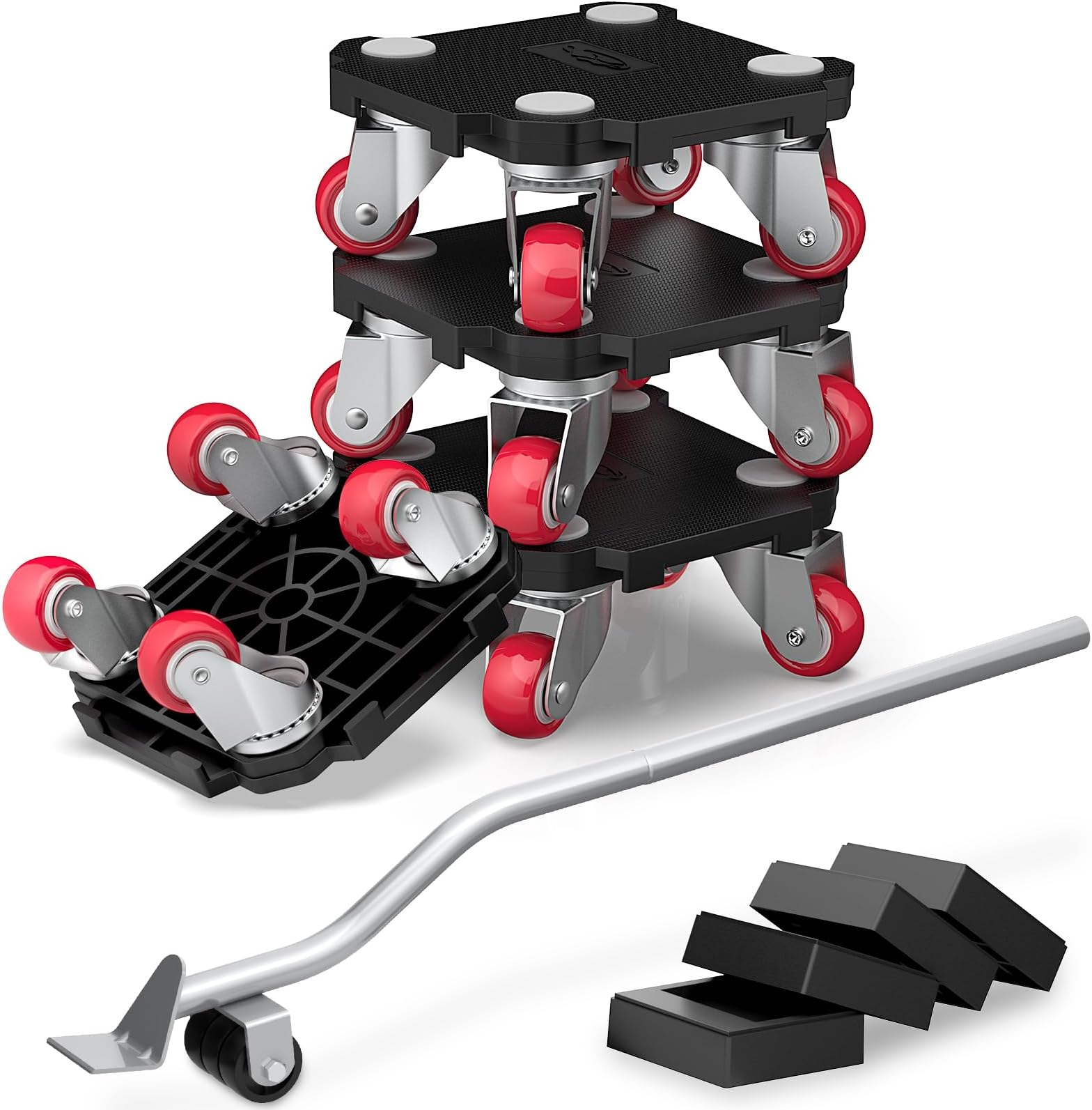 Ronlap Furniture Lifter Mover, Moving Dolly 4 Wheels for Refrigerator Sofa