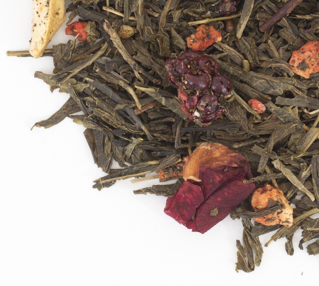 Berry Fig Green Tea (loose leaf tea) (500 grams)