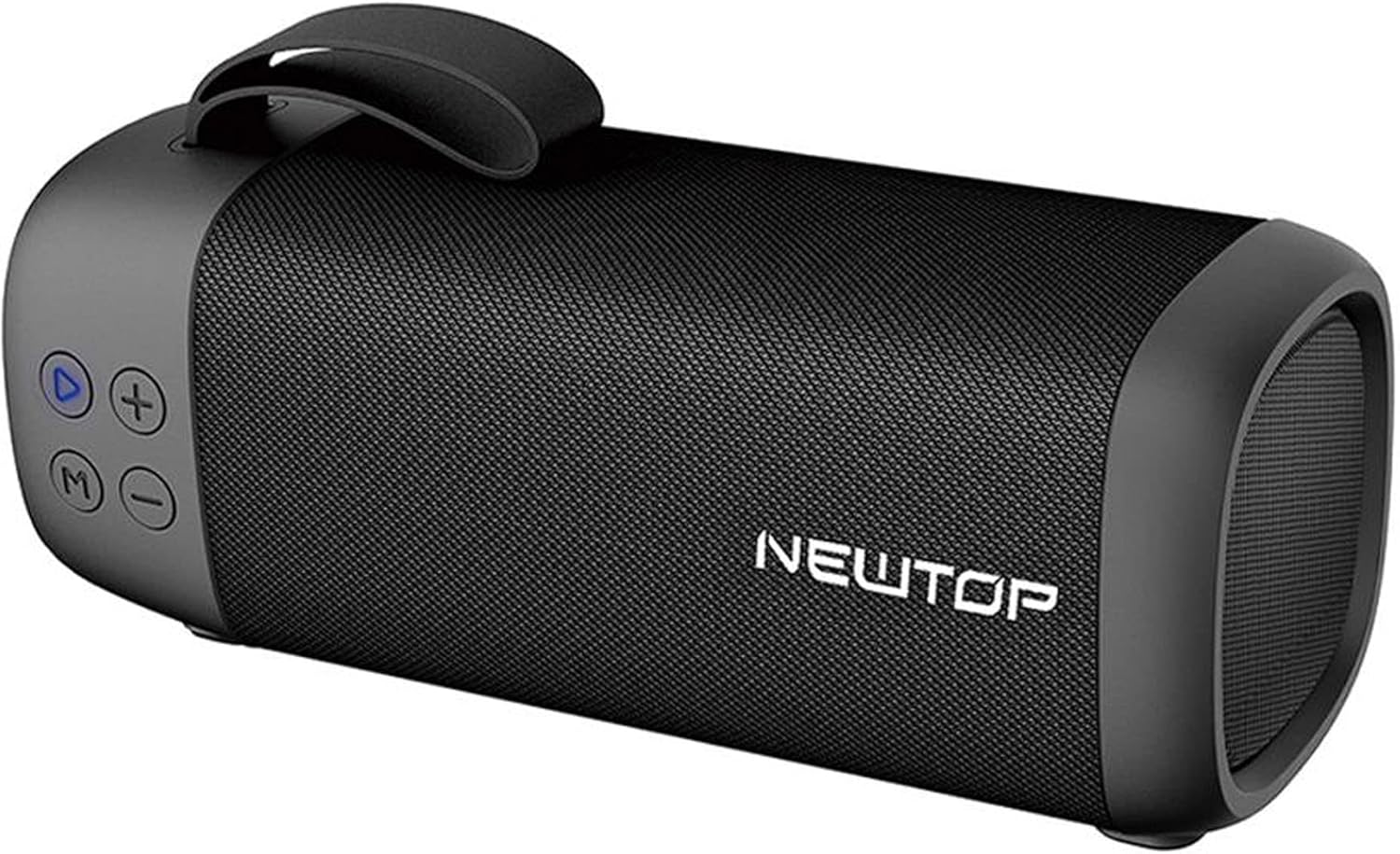 N NEWTOP Cassa Musicale SP15 Mini Speaker Box Tubo Bluetooth Nero
