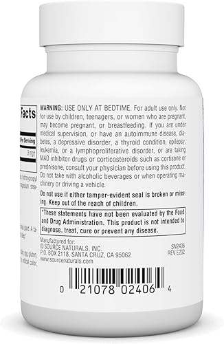 Miniatura 3 de Source Naturals Melatonina 3 mg - 120 Cápsulas Vegetarianas