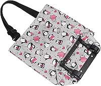 Vista 9 de HURRISE Carrito de compras plegable con ruedas, carrito de comestibles portátil con bolsa extraíble, carrito ligero para escalada de escaleras