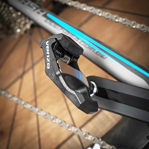 Miniatura 9 de Venzo Pedales sellados para bicicleta de carretera compatibles con Look Keo (no compatible con tacos Shimano SPD-SL o Look Delta) 9/16 pulgadas con