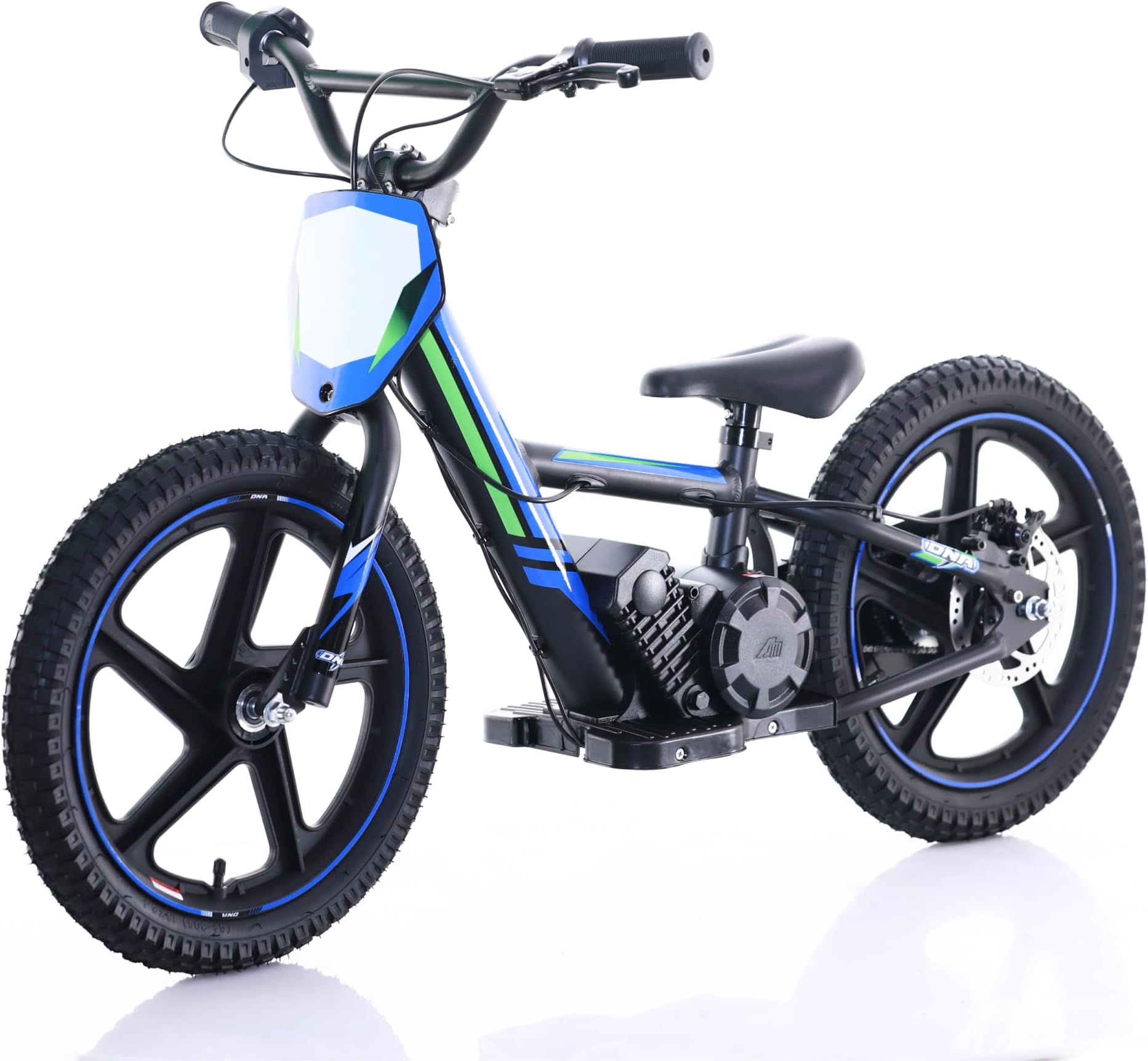 Electric Dirt Bike for Kids 5-10, 340W Racing Experience Lightweight Motorcycle Up to 12MPH & 3 Speed Settings, 24V Detachable Battery, Safe Disc Brakes, 16 Inch Knobby Tires