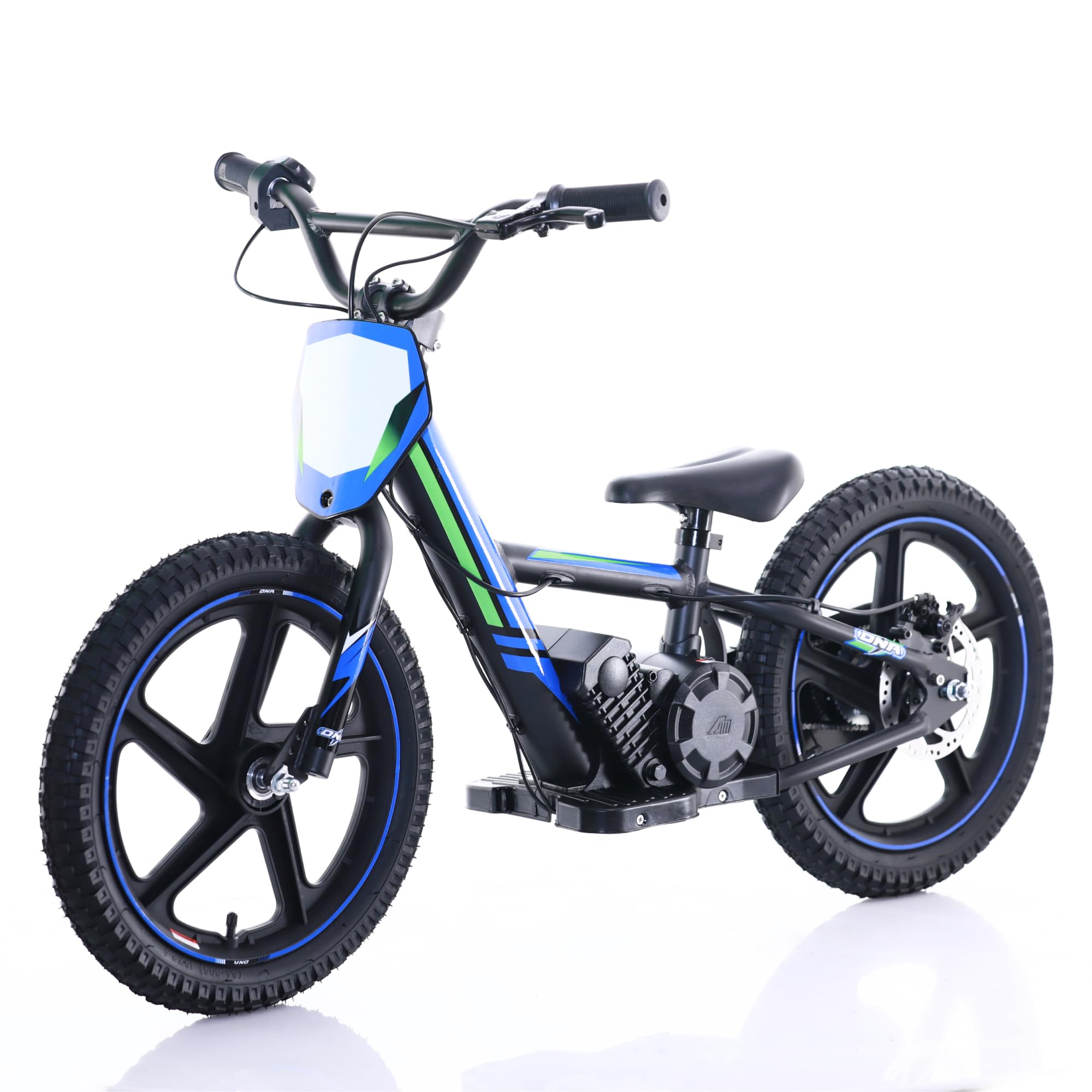 Electric Dirt Bike for Kids 5-10, 340W Racing Experience Lightweight Motorcycle Up to 12MPH & 3 Speed Settings, 24V Detachable Battery, Safe Disc Brakes, 16 Inch Knobby Tires