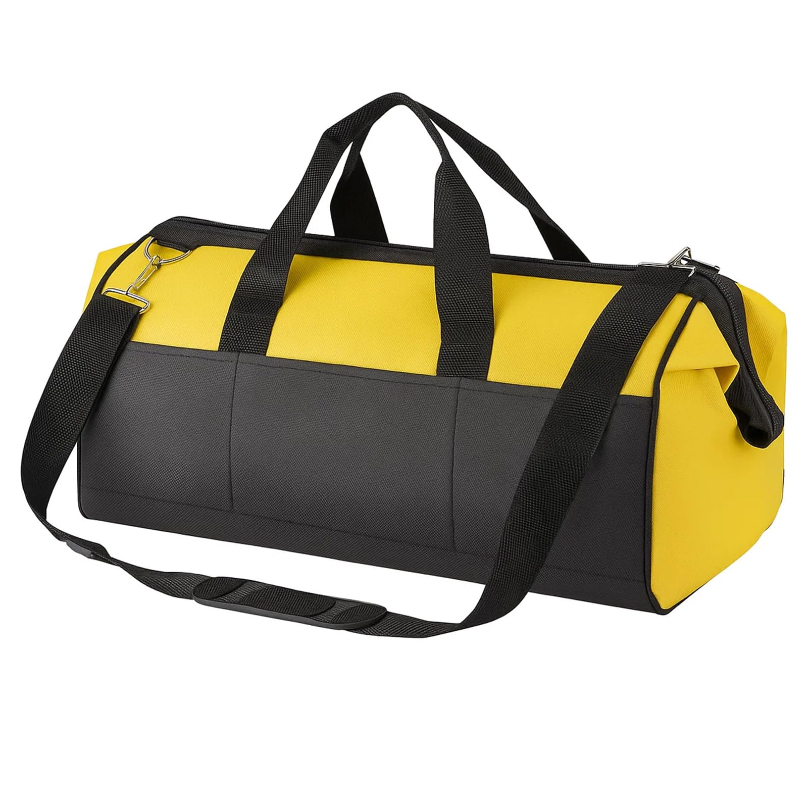 Crownshop Yellow Tool Bag 16In 37×21×29Cm Technician Organiser Shoulder Strap