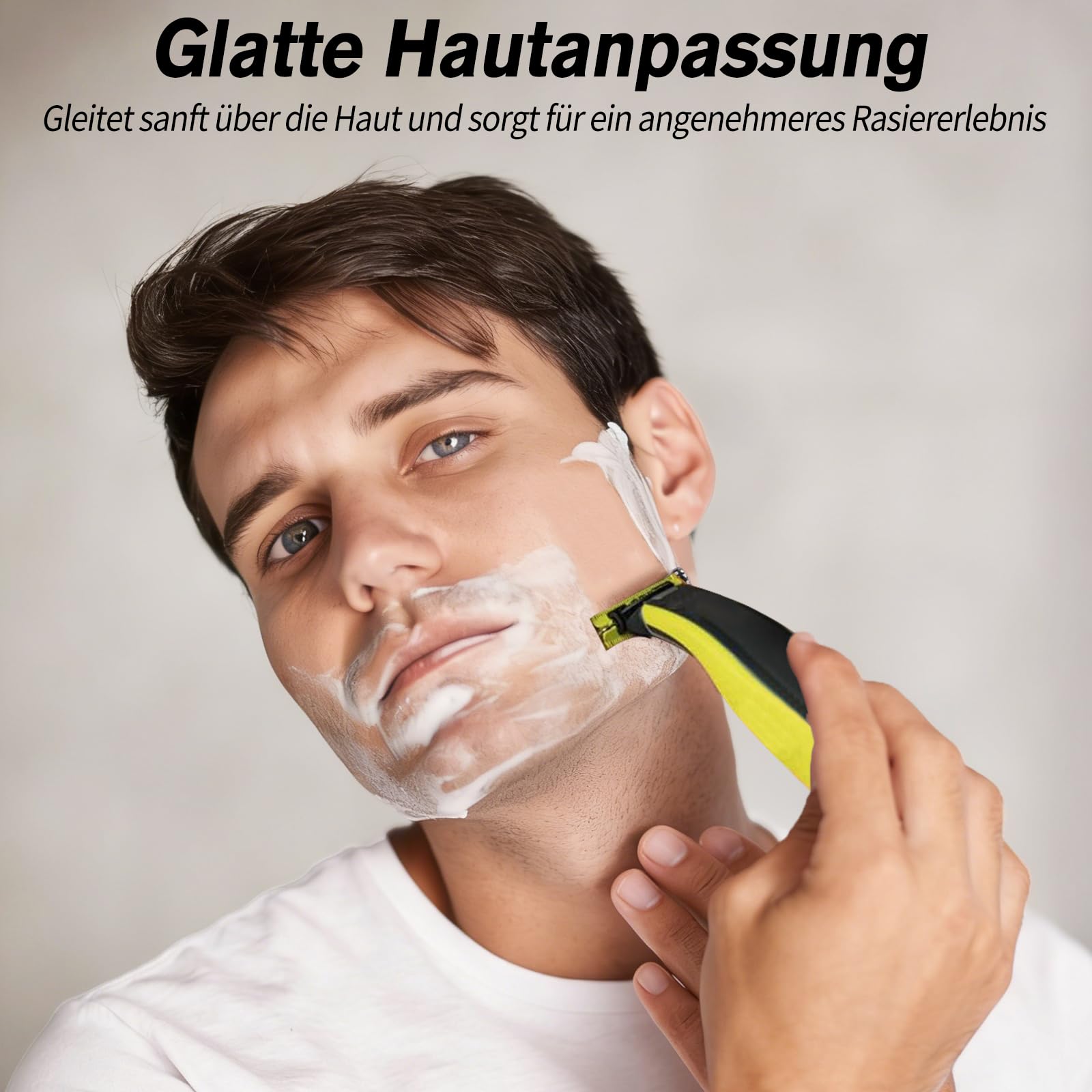 3 Stück Ersatzklingen für Philips OneBlade & OneBlade Pro – Bruchsicher & Langlebig für Gesicht und Körper.