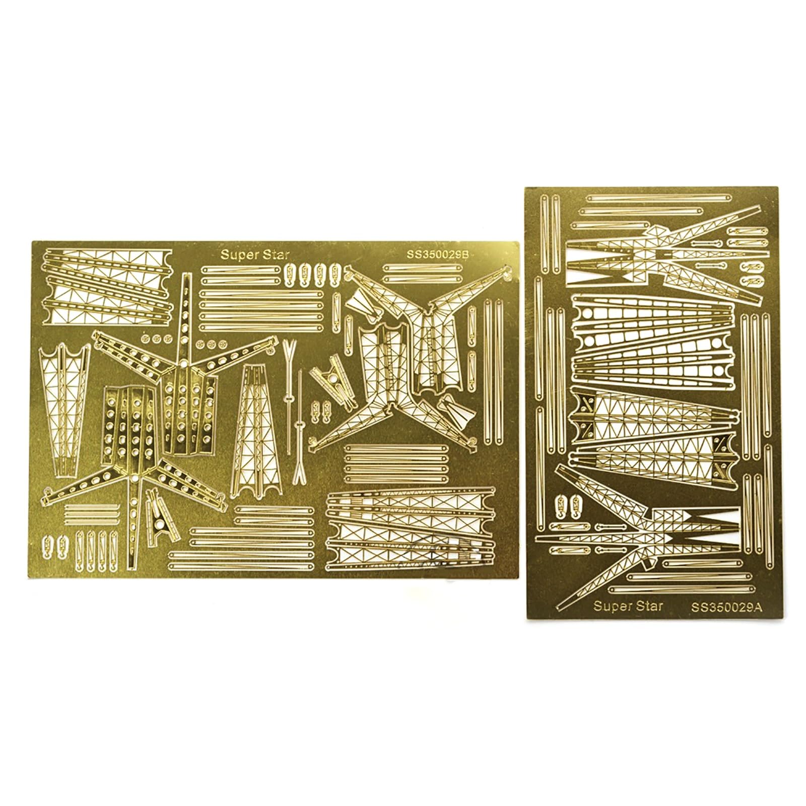 1/350 Scale Military Model Photo-Etched Detail Set US Ship Crane Parts for Enhanced Model Realism