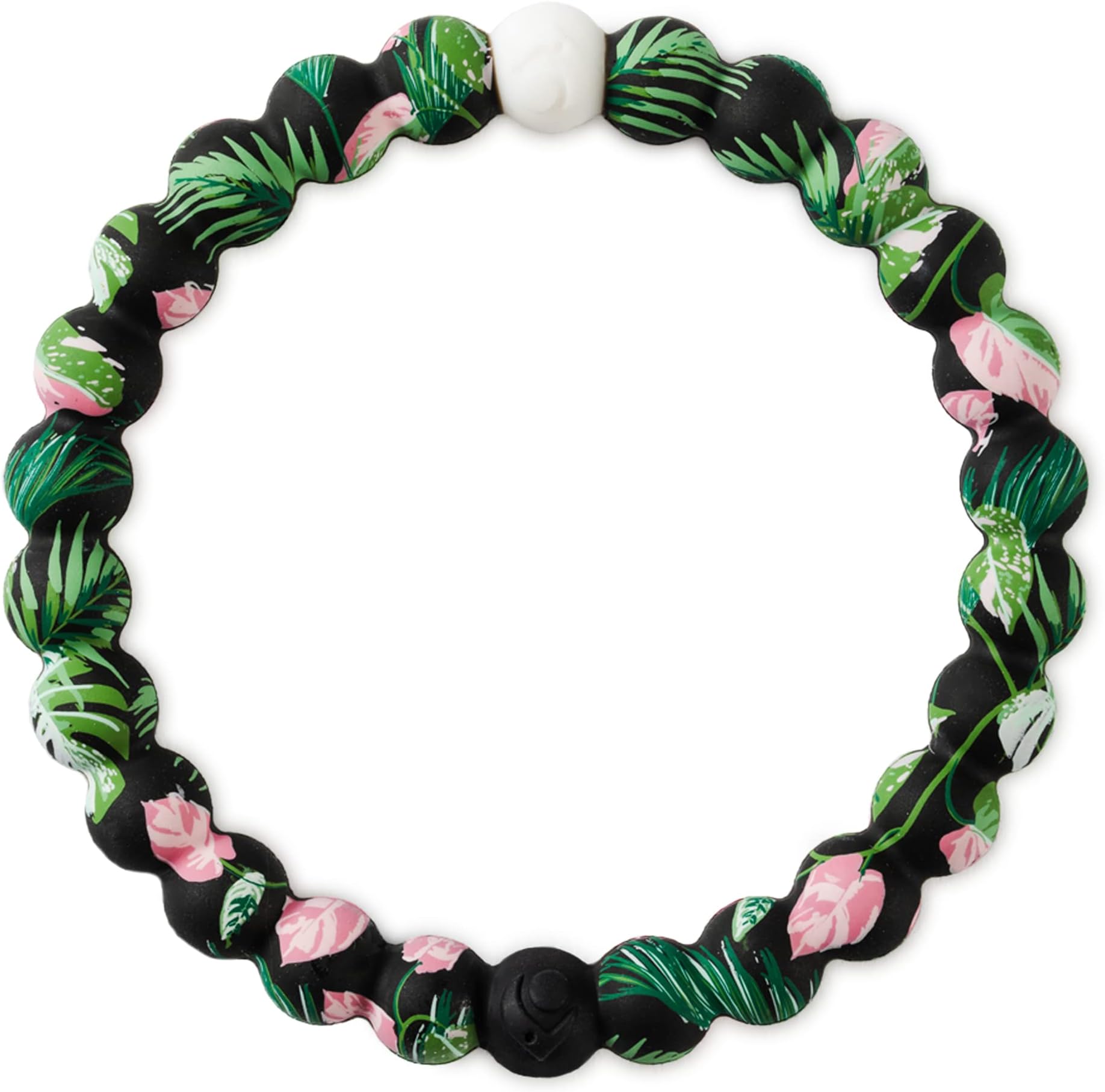 LokaiSilicone Beaded Bracelet for Women & Men, Botanical, Sweetheart, and Pantone 2022 Collection - Silicone Jewelry Fashion Bracelet Slides-On for Comfortable Fit