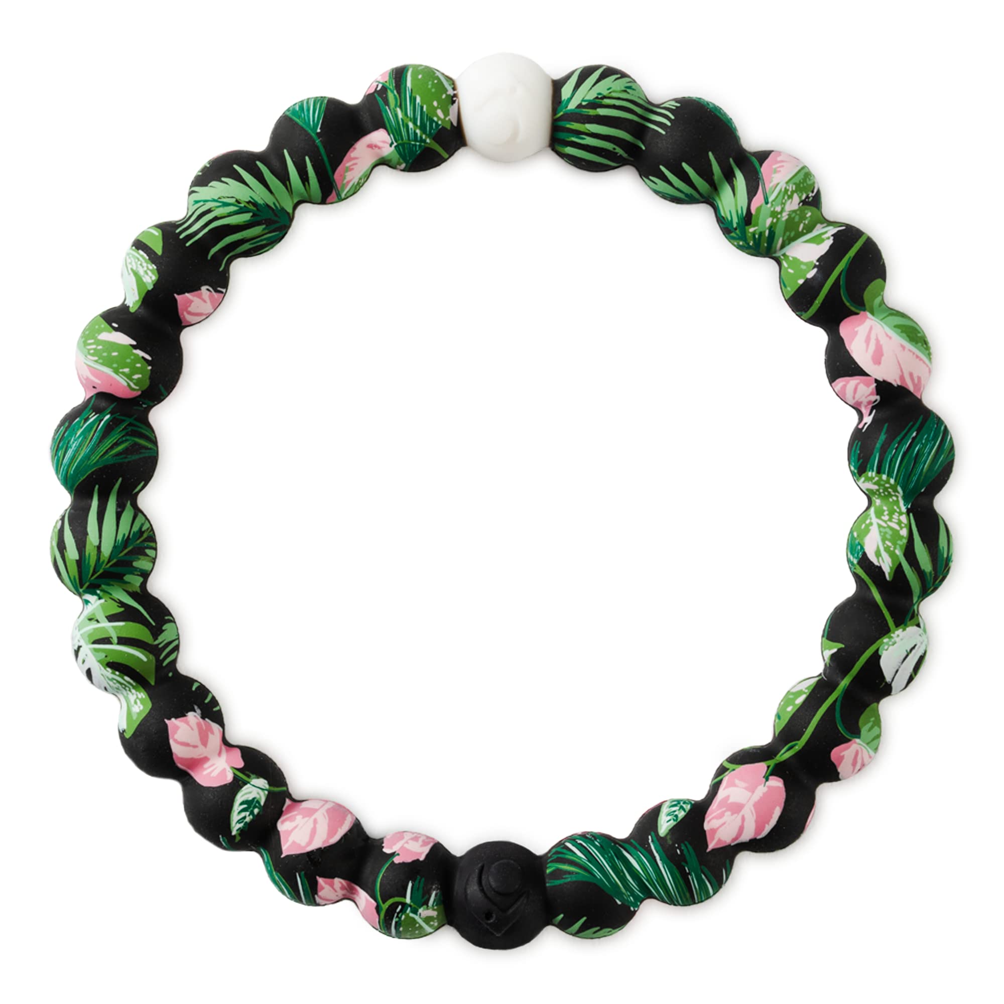 LokaiSilicone Beaded Bracelet for Women & Men, Botanical, Sweetheart, and Pantone 2022 Collection - Silicone Jewelry Fashion Bracelet Slides-On for Comfortable Fit