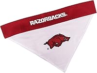 Vista 35 de Pets First Accesorios universitarios para mascotas, bandana reversible, Alabama Crimson Tide, S/M