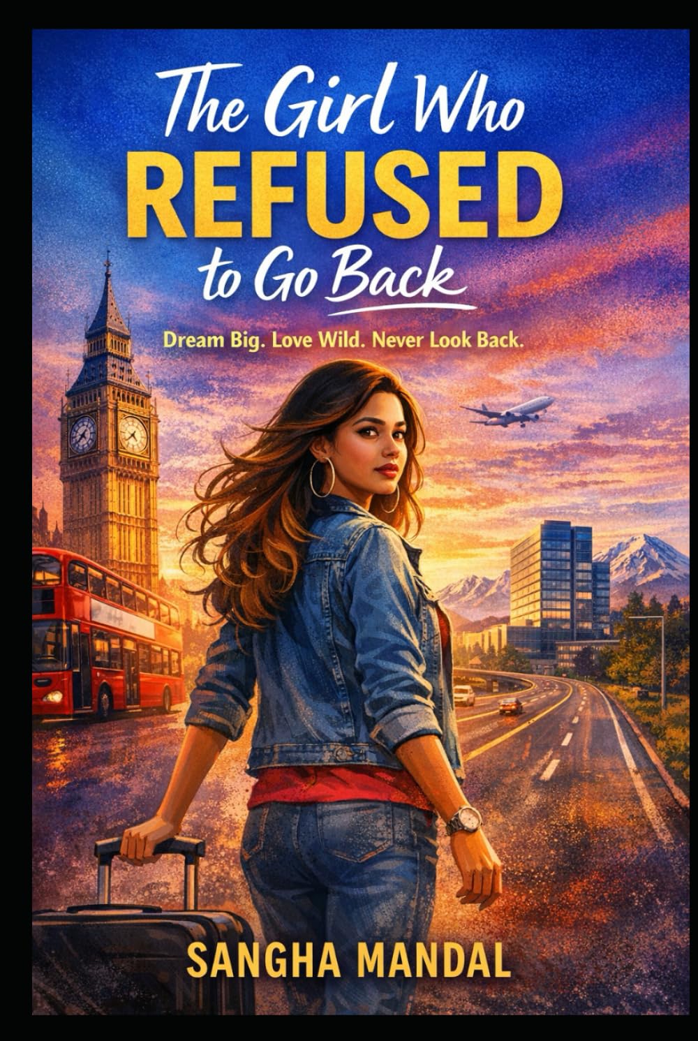The Girl Who Refused to Go Back: Dream Big. Love Wild. Never Look Back.