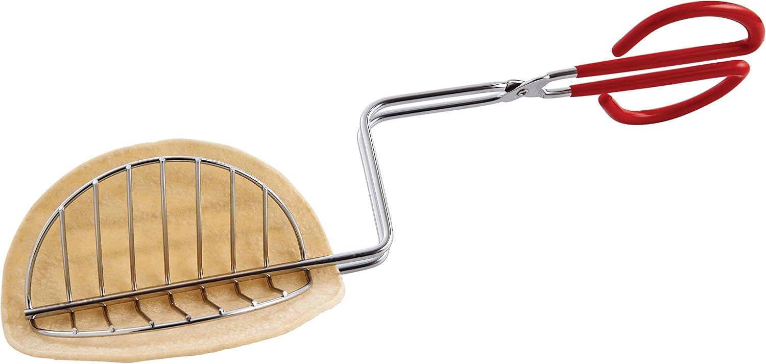 HIC Taco Shell Tong, Steel, For Making Homemade Taco Shells