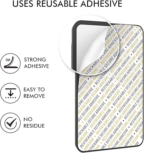 Miniatura 4 de AHASTYLE Soporte para tarjetas de crédito para teléfono, delgada cartera de silicona adhesiva fuerte para tarjetas compatible con