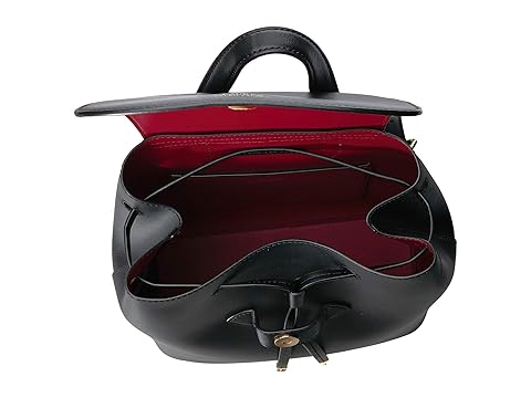 lauren ralph lauren dryden flap leather backpack