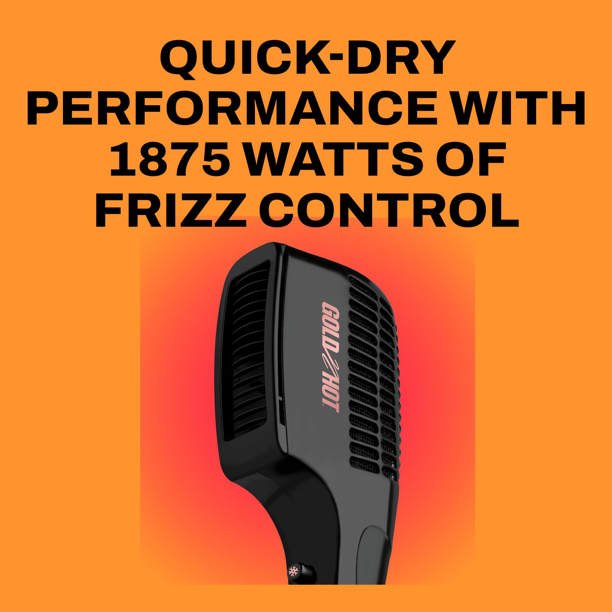 Gold N Hot Professional 1875W Styler Hair Dryer