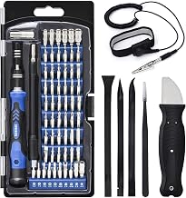 STREBITO Precision Screwdriver Set, 79 in 1 Screwdriver Kit with 58 Bits & Anti Static Wrist Strap, Magnetic Driver Electronics Repair Tool Kit for Computer, iPhone, Laptop, Cell Phone, Macbook, PS4/5