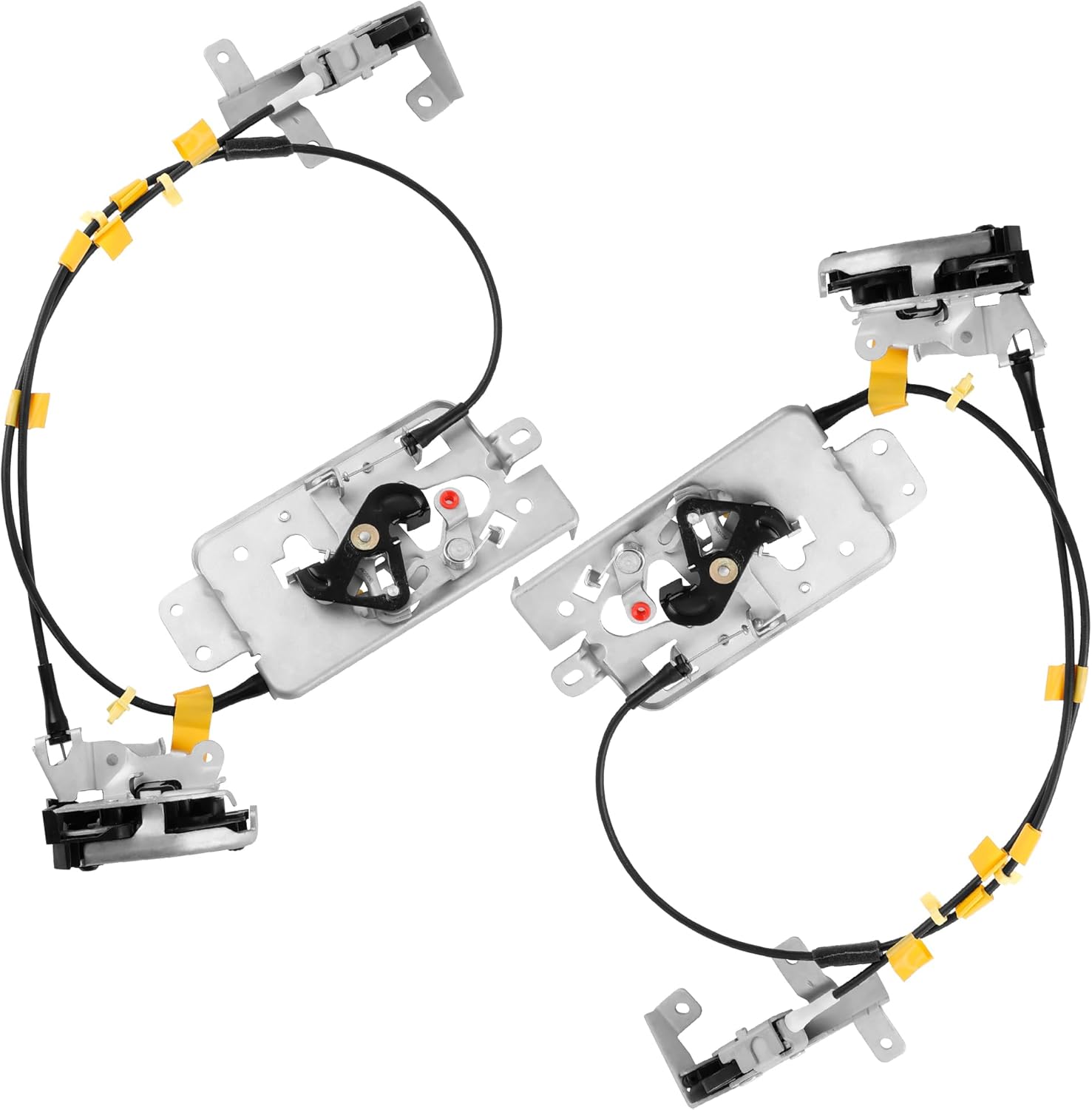 6L3Z-18264A01-B Door Lock Latch Actuator Rear Left and Right, Rear Driver and Passenger Side, Compatible with 2004 2005 2006 2007 2008 Ford F150 Extended Cab Pickup, Repalces 6L3Z-18264A00-B