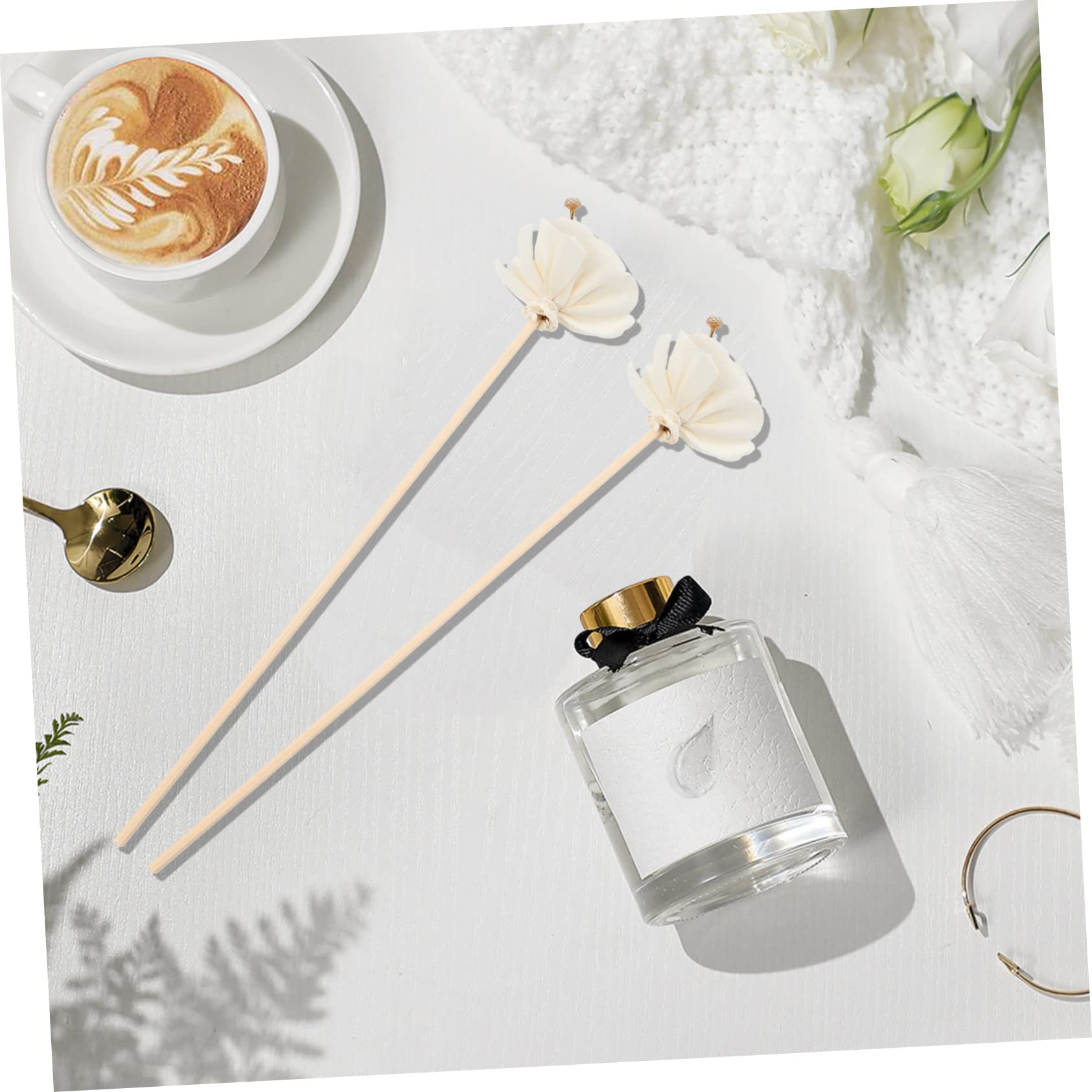 STOBAZA 25stücke Blumen-duftdiffusor-stäbchen Rattan Sticks Für Raumduft Dekorative Duftstäbchen Zur Luftauffrischung Für Wohnzimmer Küche Bad Büro Und Mehr
