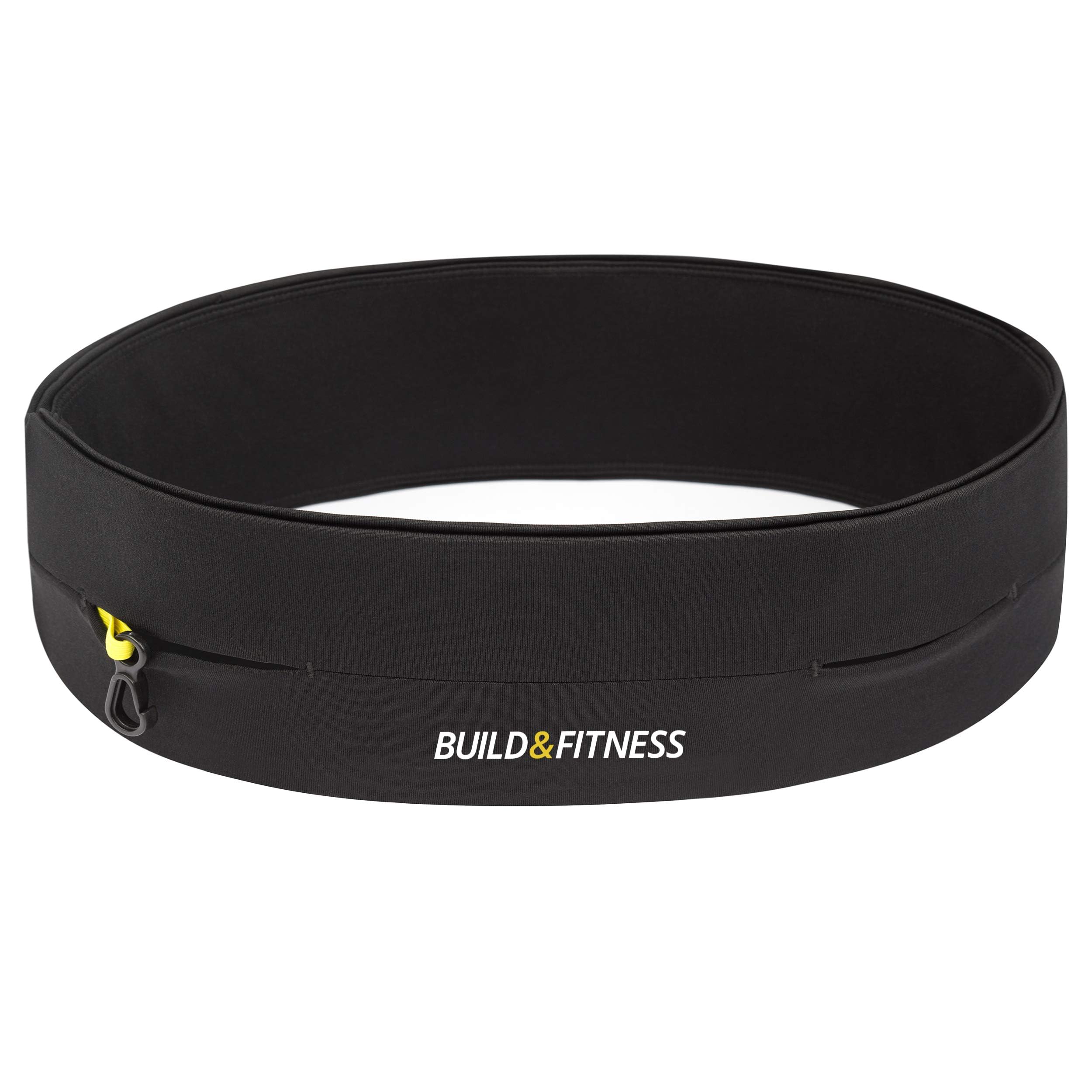 Build & Fitness Running Belt, Flip Waist Belt, Key Clip, Running Phone Holder, Running Pouch for Men and Women, Fits All iPhone's, Samsung's โ image 1