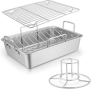 10 Fruit Dinner Recipes for Fresh Flavorful Meals 88 Leonyo Large Turkey Roasting Pan With Racks, 16 x 11.5 Inch Stainless St...