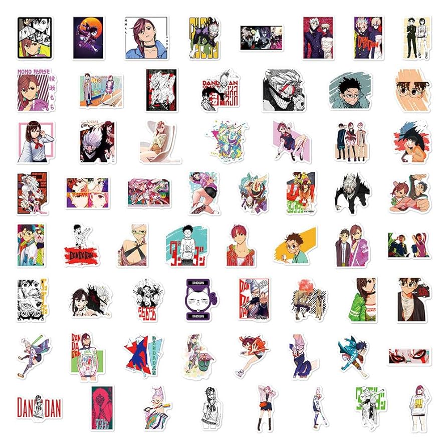 ダンダダン 1〜5巻初版 イラストカード4枚 ステッカー マルチ