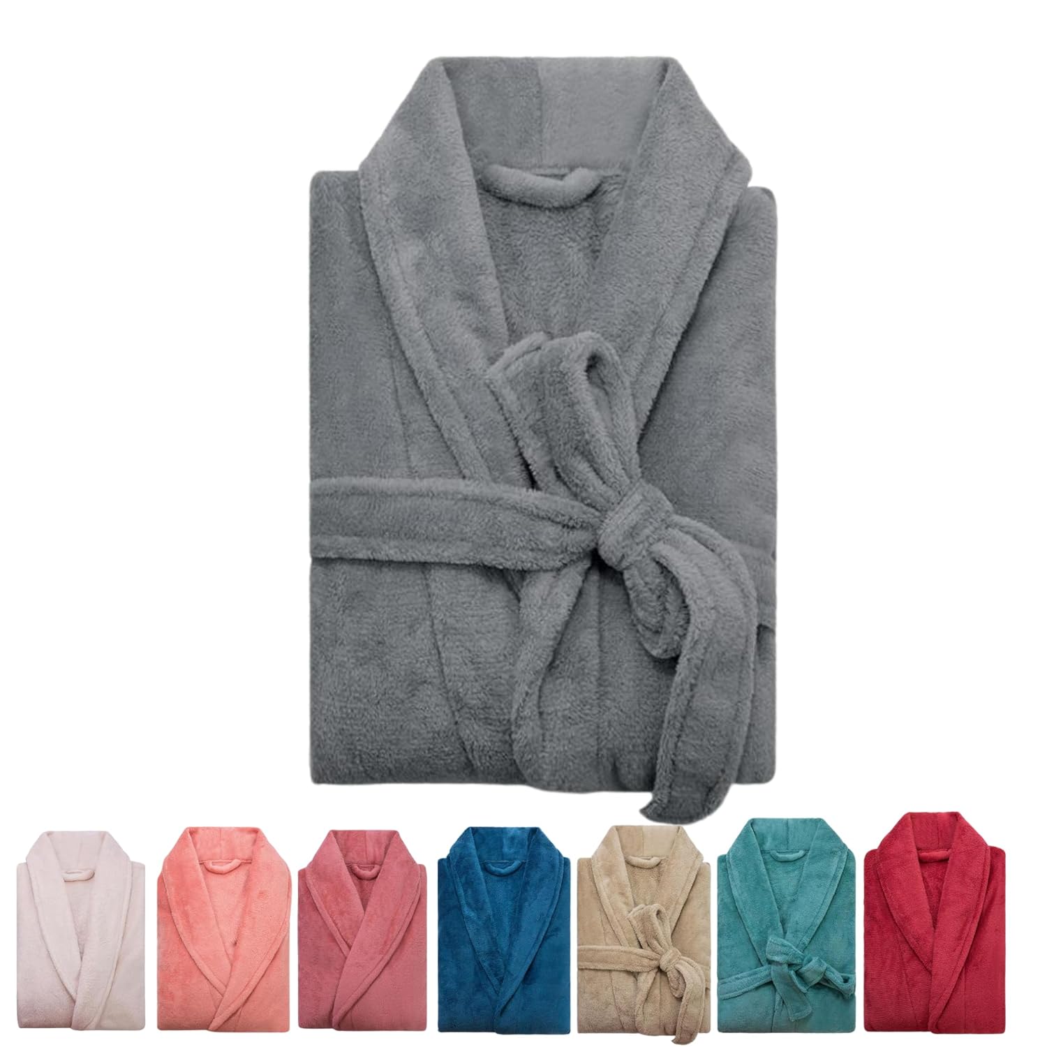 Roupão Microfibra Adulto G Extra Macio Unissex