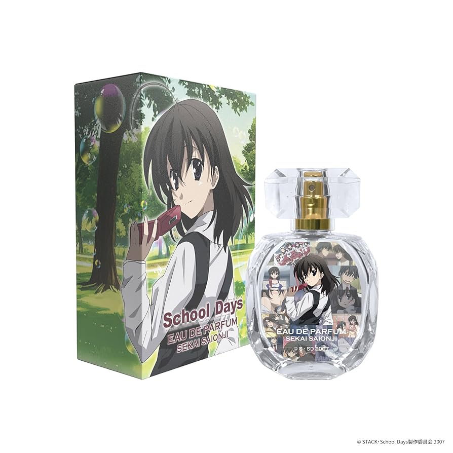 School Days 20周年記念 オーロラアクリルコースター 言葉・世界