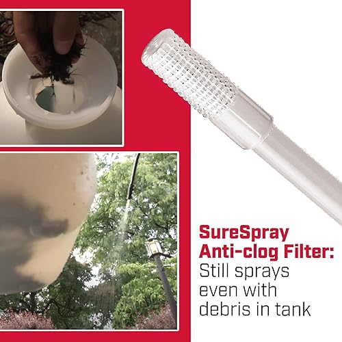 Miniatura 7 de Spectracide Eliminador de malezas y césped (repuesto), uso en entradas, pasarelas y alrededor de árboles y macizos de flores, 1.3 galones y rociador