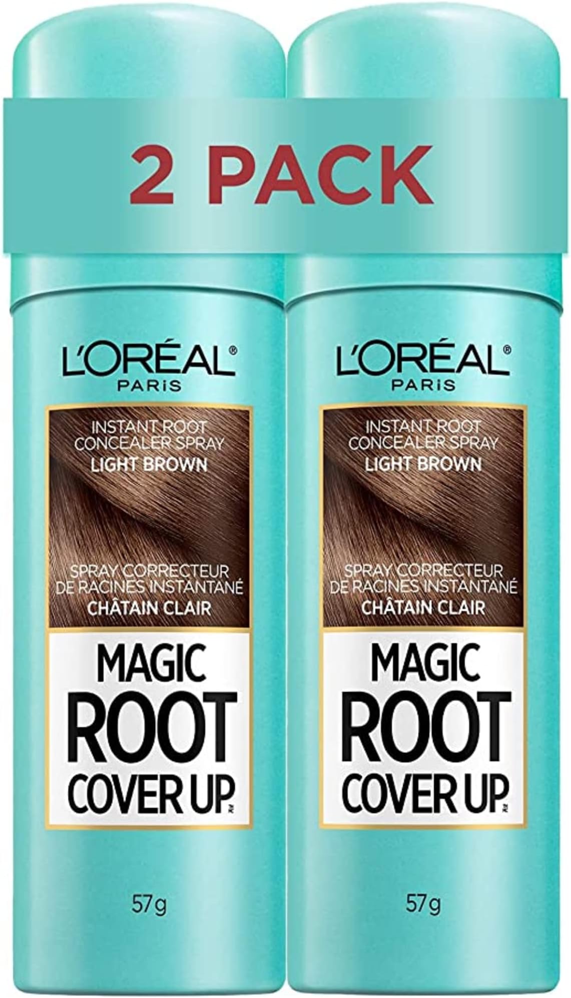 Amazon.com: L'Oreal Paris Hair Color Root Cover Up Temporary Gray ...