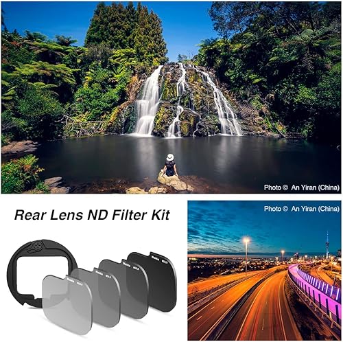 Miniatura 7 de Haida Kit de filtro ND de lente trasera para Sony FE 0.472-0.945 in f4.0 G Lente Multi-revestimiento Nano Revestimiento Vidrio Óptico Incluye Filtro